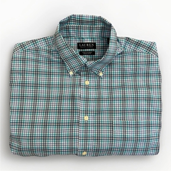Lauren Ralph Lauren Other - Lauren Ralph Lauren Men's Button Down Shirt Size L - 16 32/33 Long Sleeves EUC